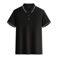 thumbnail image 3 of Polo informal de moda de verano para hombre, camiseta de manga corta con solapa de color, camiseta de manga corta con solapa a la moda, 3 of 5