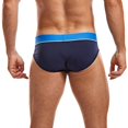 thumbnail image 2 of Aayomet Boxer Briefs For Men Men's Boxer Briefs Underwear Dual Pouch Quick Dry Polyamide Sports Underwear,Blue M, 2 of 4