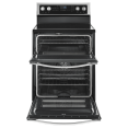 thumbnail image 3 of Whirlpool WGE745C0FS 30" Stainless Freestanding Double Oven Range, 3 of 5