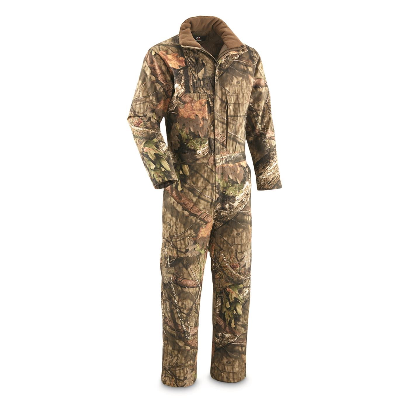 Guide Gear Silent Adrenaline II Men's Insulated Hunting Coveralls,  Waterproof Camo Hunt Overalls, 200 Gram