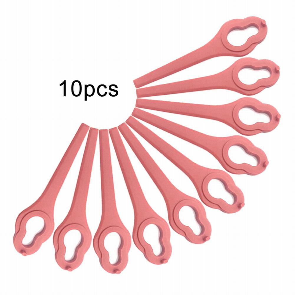 10PCS For Aldi Ferrex FAR 201 20V 40V Cordless GrassStrimmer Plastic Blades Flagship Stores