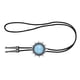 thumbnail image 5 of Classical Western Bolo Tie Blue Turquoise Tie Native Style Gentleman Adornos Magideal Classical Western Bolo Tie, 5 of 7