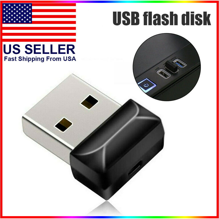 sejr Peer skelet JahyShow USB Flash Drive Thumb Mini U Disk Memory Stick Pen PC Laptop  Storage Black - Walmart.com