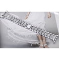 thumbnail image 2 of Bandas brillantes compatibles con Apple Watch Band 38 mm 40 mm 41 mm 42 mm 44 mm 45 mm iWatch Series 7/6/5/4/3/2/1/SE, elegante pulsera de metal ajustable Adepaton CZDZ-HY147-3, 2 of 6