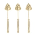thumbnail image 2 of Candle Snuffer, Candle Extinguisher Snuffer Iron Plating Golden 3pcs  For Tea Light Candles, 2 of 8