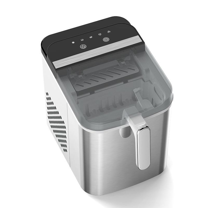 CNV 1.3L Smart Automatic Ice Maker, Portable Countertop Ice Machine Fast Ice Making for Home and Commercial Use