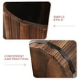 thumbnail image 3 of UEETEK Farmhouse Umbrella Stand Wooden Storage for Umbrellas Home Use Indoor 1Set, 3 of 5