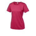 thumbnail image 5 of Sport-Tek Women's Heather Contender Scoop Neck T-Shirt_Pink Raspberry Heather_S, 5 of 6