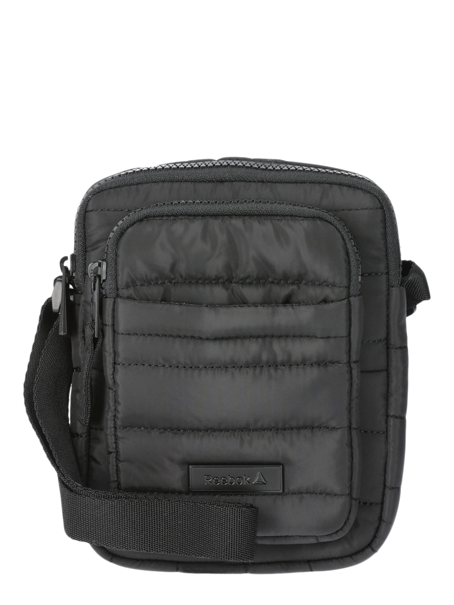 Reebok Women's Andrea Quilted Crossbody Bag, Black