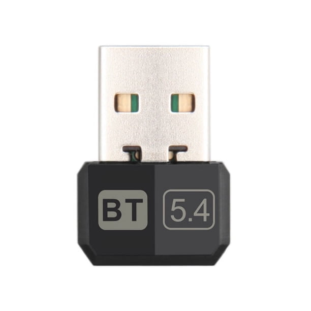 Adaptador USB Bluetooth 5.4 para Ordenador, Altavoz, Ratón Inalámbrico, Teclado, Receptor de Música y Transmisor Audio