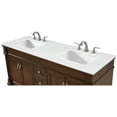 thumbnail image 5 of Elegant Lighting Vf13060d-Vw Lexington 60" Free Standing Double Basin Vanity Set - Wood, 5 of 7