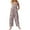 #003-Pink, variant on Xyxonk Gray Jumpsuits for Women Floral Printed Sleeveless Cotton Jumpsuit Oversized Fashion Romper with Pockets Stretchy Jumper Gray 2XL