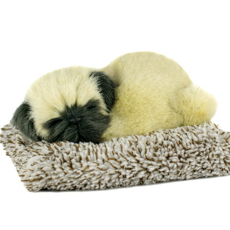 Mini Perfect Petzzz Dog w/ Soft Synthetic Hair Watch It Snore - (Best Toys For Pugs)