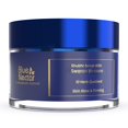thumbnail image 1 of Exfoliante Facial Gold de Blue Nectar para Piel Radiante | Limpiador y Exfoliante con Aloe Vera, Nuez y Kumkumadi para Hombres y Mujeres | Eliminador de Bronceado Ayurvédico (12 Hierbas, 48 g), 1 of 7