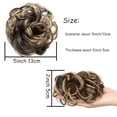 thumbnail image 4 of Synthetic Messy Elastic Hair Bun Extensions Short Curly Chignon Tousled Updo Hairpieces, 4 of 7