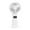 White, variant on MERILER Digital Display Folding Fan USB 5-speed Rechargeable Small Fan Portable Handheld Fan (1x Portable Fan)