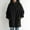 Black, variant on Women's Long Hoodies Fall Winter Fleece Tunic Sweatshirt Jackets Oversized Casual Zip Up Hooded Sweatshirt with Pockets