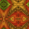 thumbnail image 1 of Ahgly Company Machine Washable Indoor Square Transitional Tomato Red Area Rugs, 4' Square, 1 of 7