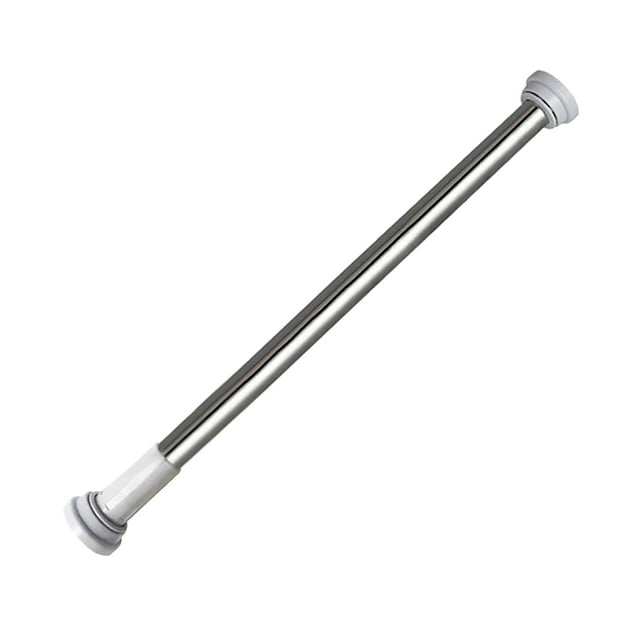 Shower Curtain Tension Rod Rail Bathroom Door Window Closet Rods 50-80cm