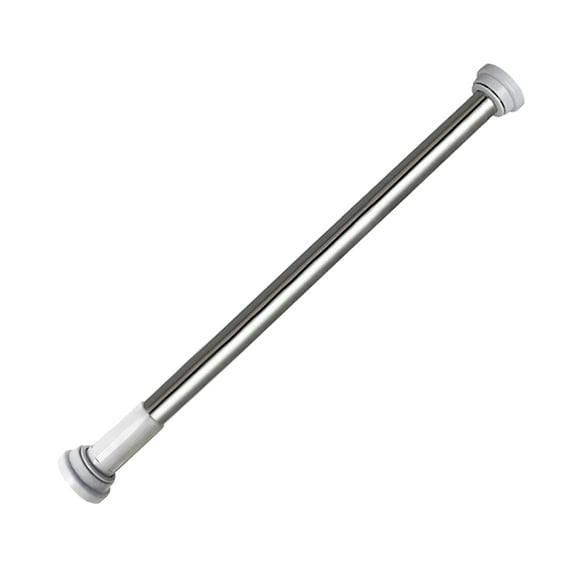 Shower Curtain Tension Rod Rail Bathroom Door Window Closet Rods 50-80cm