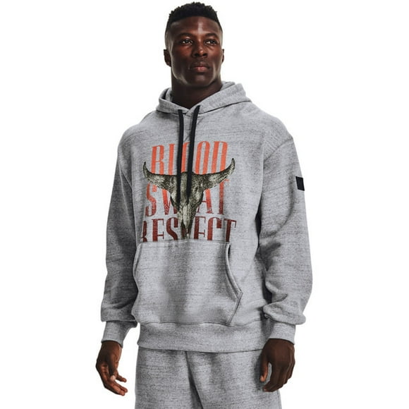 Sudadera Under Armour Project Rock Hoodie Vintage Talla S