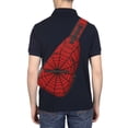 thumbnail image 5 of Mochila bandolera YANGDADA Red Spider Web Unisex, 5 of 5