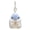 Blue, variant on UDIYO Cute Plush Hamster Pendant Key Chain Clasp Key Ring Keyring Handbag Car Decor