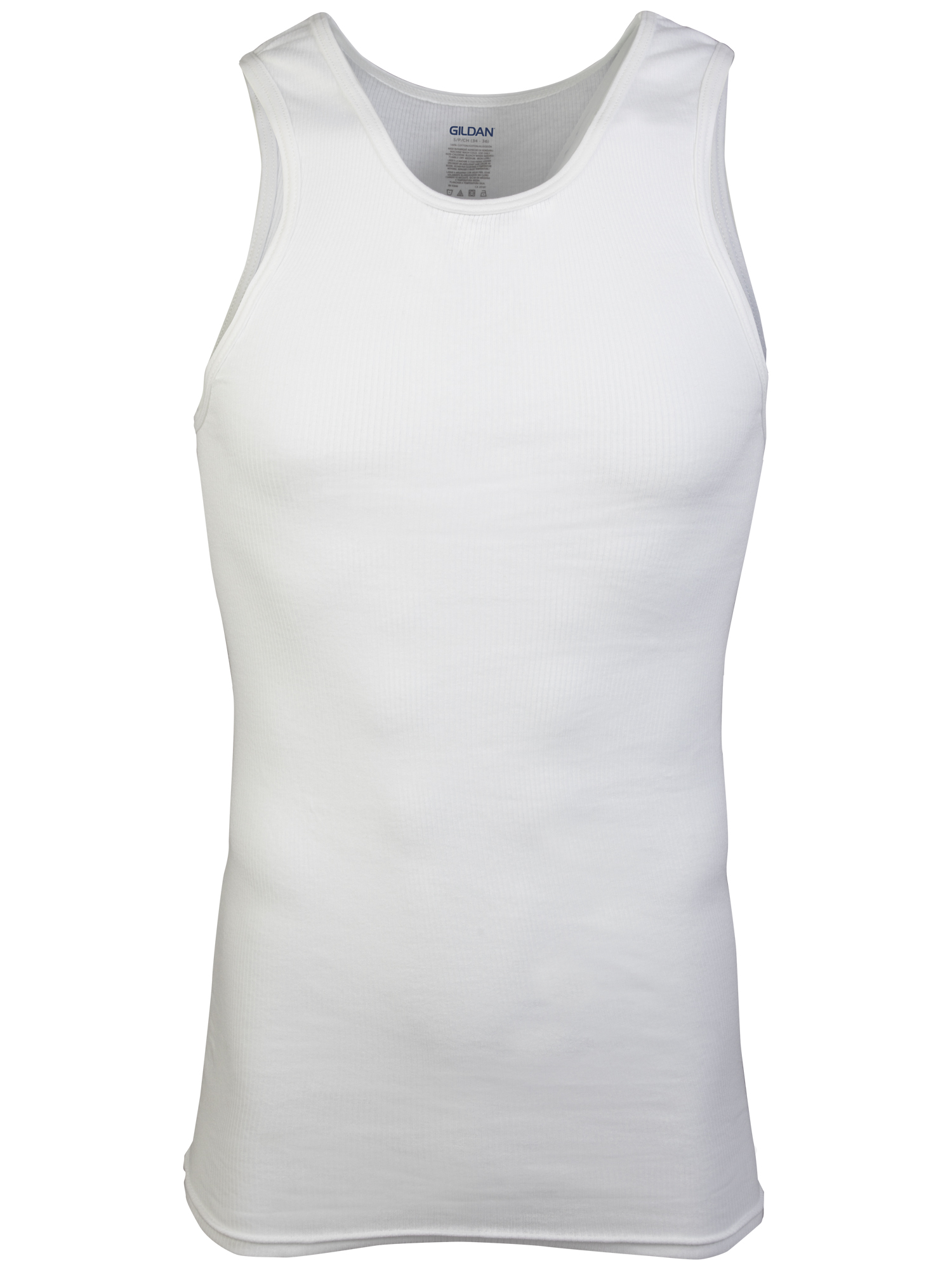 Gildan Men's Classic Cotton A-Shirt Tank, 10-Pack photo 3