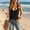 Black, variant on Ankola Racerback Tank Tops for Women Summer Sleeveless Round Neck Casual Tunic Shirts