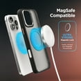 thumbnail image 6 of Encased Kickstand Case for iPhone 16 Pro Max (Compatible with MagSafe) 360° Magnetic Rotating Ring Stand (Black), 6 of 8