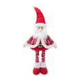 thumbnail image 3 of Adorno de muñeca telescópica navideña Strade Fareast Limited muñeca de peluche roja y blanca, 3 of 8