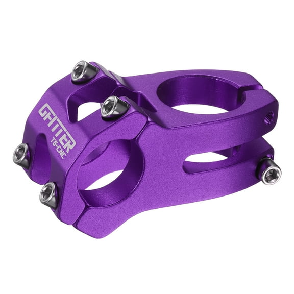Uxcell 25.4mm Bike Stem 45mm Bicycle Handlebar Stem for BMX MTB, Purple