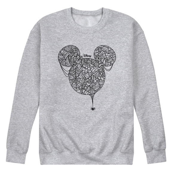 Disney - Mickey Web Head - Men's Crew Fleece Sweatshirt