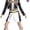 Black, variant on G'irl's Halloween Costume Idol Outfit Props, Popular Top & Pants Dress up Set, Luxury Costume Accessories for Cosplay Birthday, Events & Parties, Black & Yellow