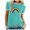 Green, variant on Pisexur Pride Shirts for Women Love is Love LGBTQ Tops Funny Graphic Short Sleeve Tees Top