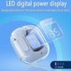 thumbnail image 4 of CY-T2 Wireless Bluetooth Headset Transparent ENC Headphones LED Power Digital Display Stereo Sound Earphones for Sports Working, 4 of 5