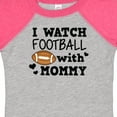 thumbnail image 4 of Inktastic I Watch Football with My Mommy Boys Baby Bodysuit, 4 of 5