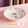 thumbnail image 3 of MINISO HelloKittyTableware Cinnamoroll Cuenco Cuchara Plato Vajilla de cerámica Linda para niños Juego de utensilios de cocina Vajilla Regalos, 3 of 5