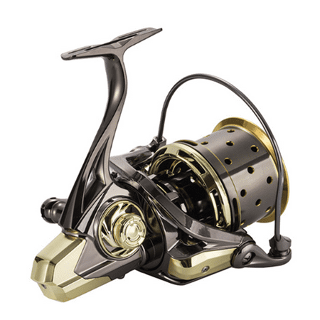 Spinning Reel Full Metal Wire Cup Fishing Lure Reel For Sea Pole  Long-distance Casting Rod 