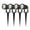 3000k, variant on LED Landscape Lighting, 5W Waterproof Outdoor Decorative Spotlight 4-Pack 3000K