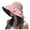 Pink, variant on kaondbfi Women's Summer Outdoor Travel Essentials Accessories Baseball Caps for Women Sun Hat UPF 50+ UV Hat Black Coating Straw Outdoor Hat