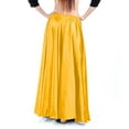 thumbnail image 5 of THDHVS Flowy Skirt,Women Satin Waist Cincher Skirt Solid Color Bodycon Pencil Style Slip for Layering Under Dresses or Worn as a Standalone Club Wear Piece, 5 of 5