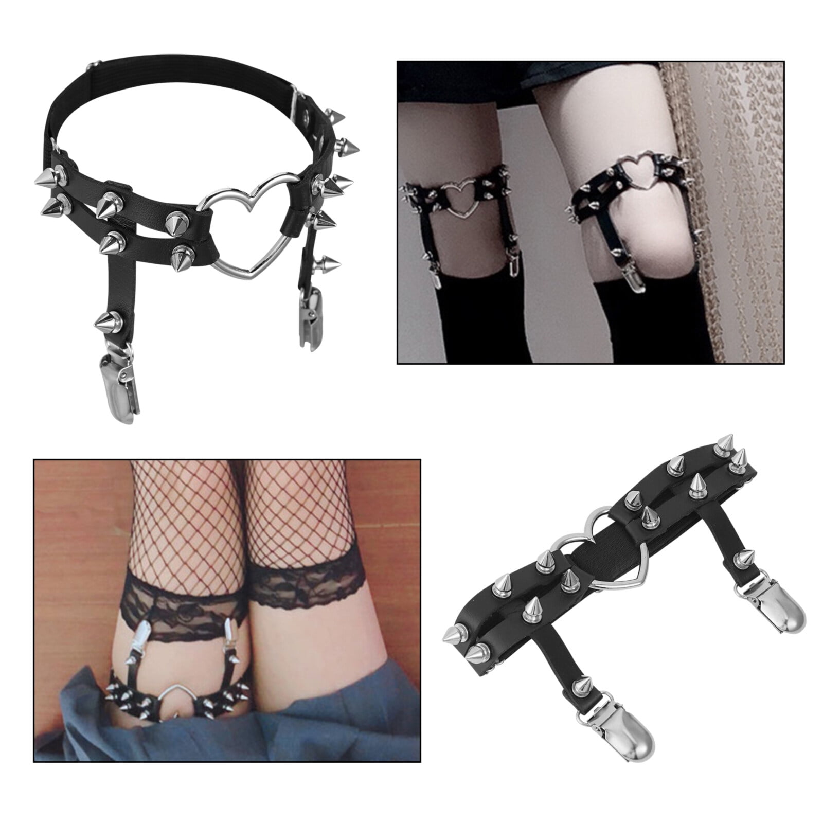 kanaroous Exquisite Craft Garter Belt For Thigh Ring And Ring Garter Ring  Garter Belt Leg Ring Pair With Suits dark coffee - Walmart.com