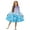 Purple Snowflake Blue Fish Scale, variant on FKELYI Girls Crew Neck Dress A-Line Tiered Swing Dress Ruffle Long Sleeve Fall Sundress Retro Flower Butterfly Print Midi Playwear for Party Birthday, 5-6 Y