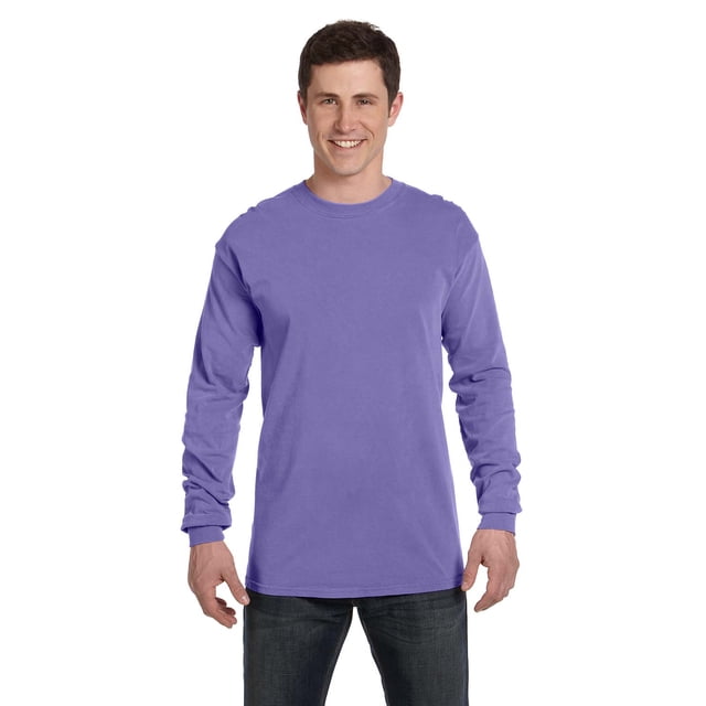 Comfort Colors T-Shirt à Manches Longues pour Adulte, Poids Lourd, RS