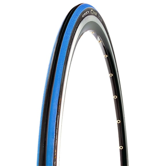 CST Premium Bicycle Tire Czar 650Cx23 Black/Blue 120Lb