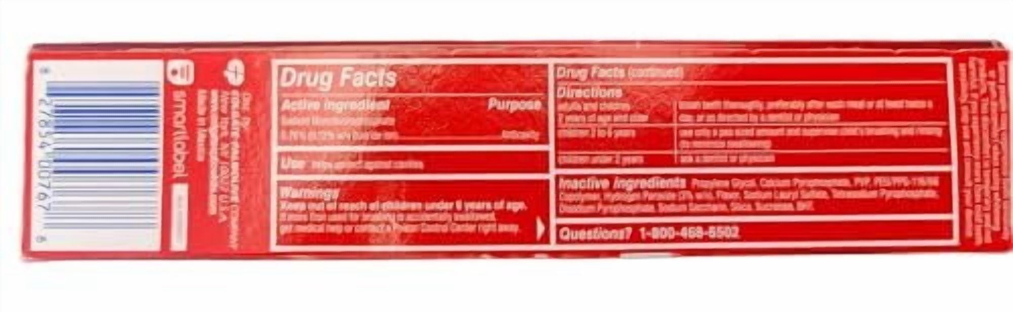 Colgate Optic White Renewal Teeth Whitening Toothpaste, Stain Prevention, 3 Oz Tube, 3 Pack 4.1 Ounce