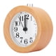 thumbnail image 2 of Reloj despertador silencioso de madera de haya, sin tictac, para el hogar, oficina, escritorio, dormitorio con LED nocturno, 2 of 8
