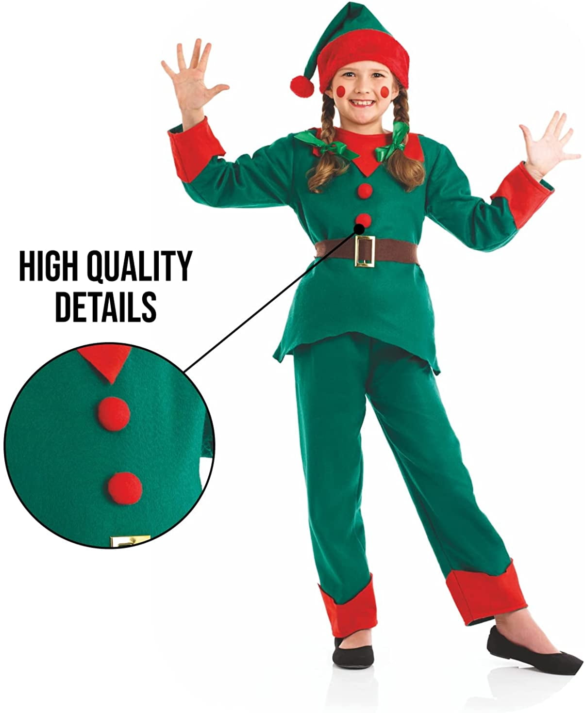 fun shack Womens Christmas Costumes Adults Elf Santa Festive Party Dress Outfits Choice of Styles