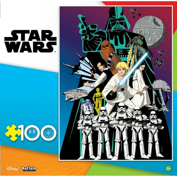 Buffalo Games 100-Piece Star Wars Rebels Last Stand Jigsaw Puzzle